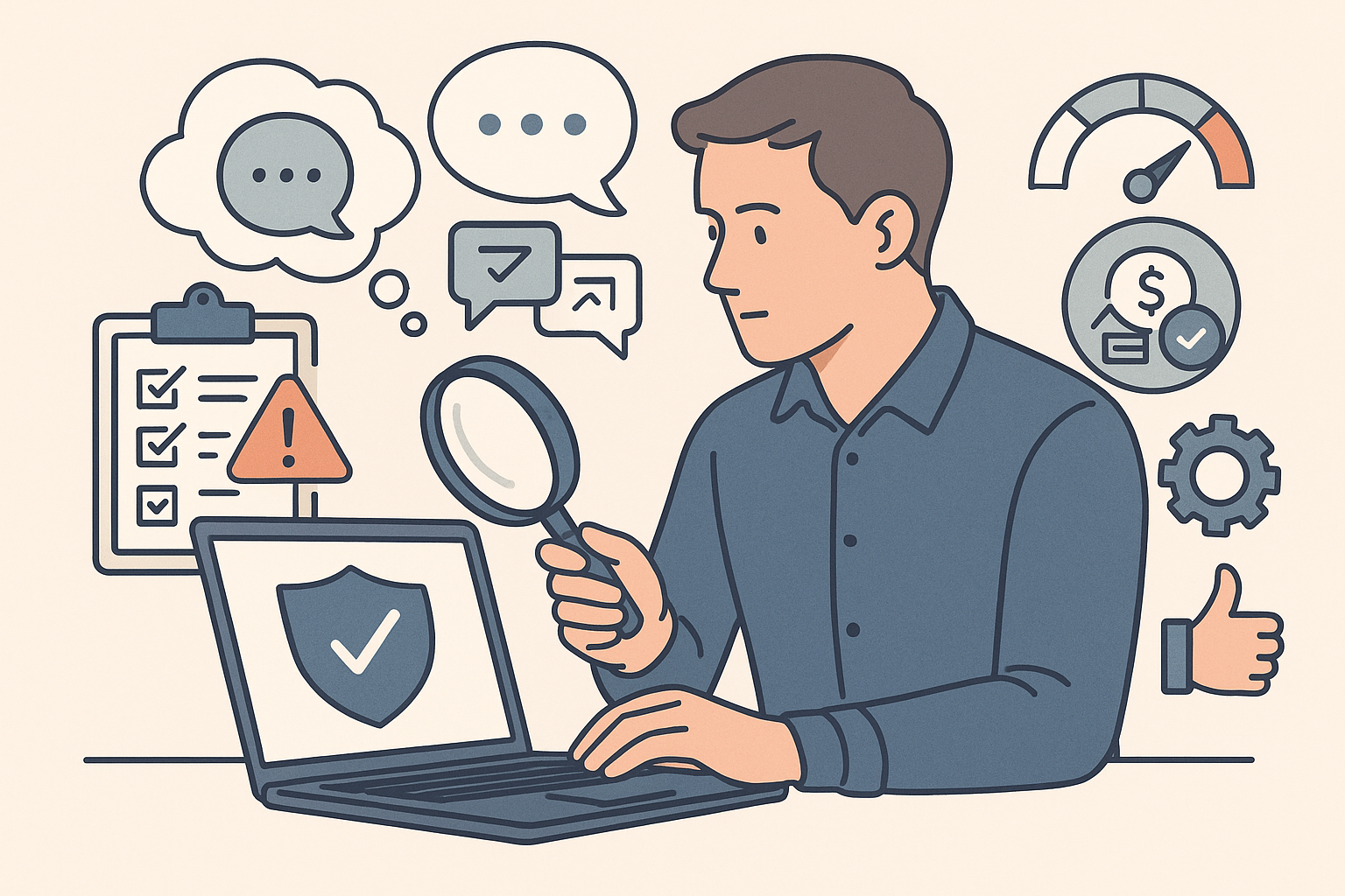 Diagnostika računalnika, svetovanje, odkrivanje napak in optimizacija delovanja